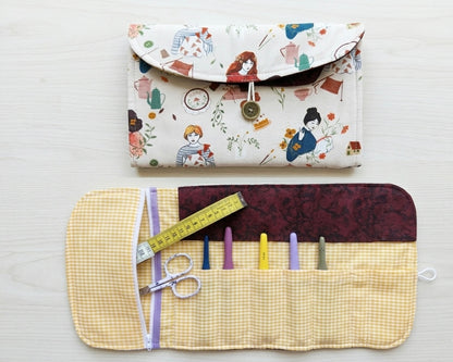 Estuche organizador de Ganchillo y costura