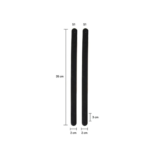 Asas para bolso de piel sintética 35 cm