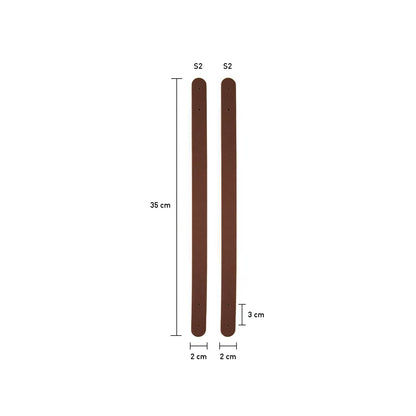 Asas para bolso de piel sintética 35 cm